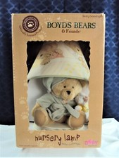 NEU BOYDS BEARS & FRIENDS "BEARY GOODNIGHT" KINDERZIMMERLAMPE BETTER 'N TASCHENLAMPE
