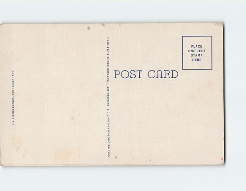 Postcard US Post Office Fort Smith Arkansas USA - Picture 2 of 2