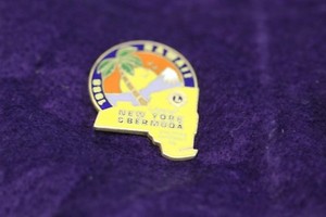 Lions Club Pin New York 1983