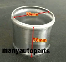 76mm 3" Aluminum Hose Adapter Tube Joiner Pipe Coupler Turbo Connector L=76mm