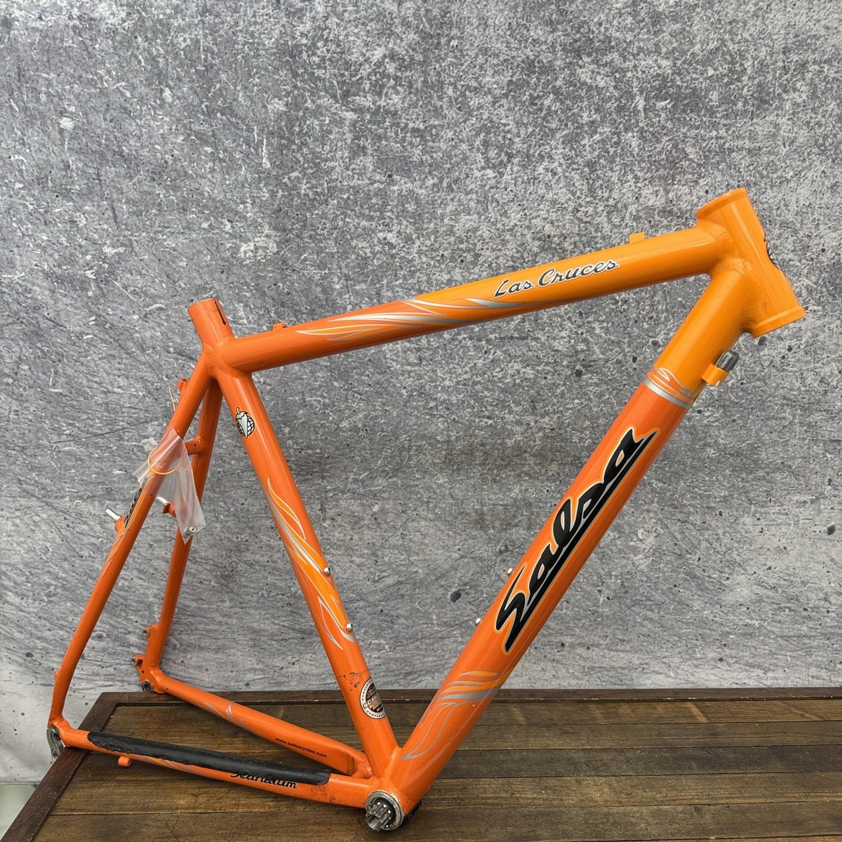 Salsa Las Cruces シクロクロスフレーム オレンジ Vintage Salsa Las Cruces Scandium Cyclocross Bike Frame Orange