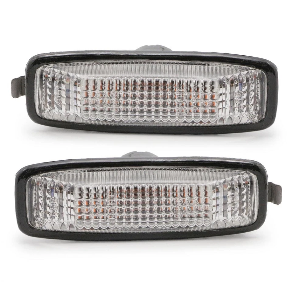 2X Luz de señalización lateral de lente transparente Luz de giro para Honda Accord Sedán 1996 Foto 3 de 4