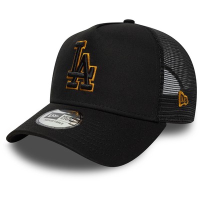New Era A-Frame Mesh Trucker Cap OUTLINE Los Angeles Dodgers