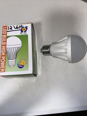 2 - 12 Volt E27 LED Light 7W Globe Lamp DC12V Camping Light Bulbs
