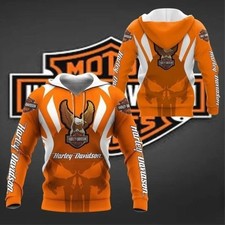 Personalized Harley Racing Davidson 3D Hoodie , Unisex Adults S-5XL