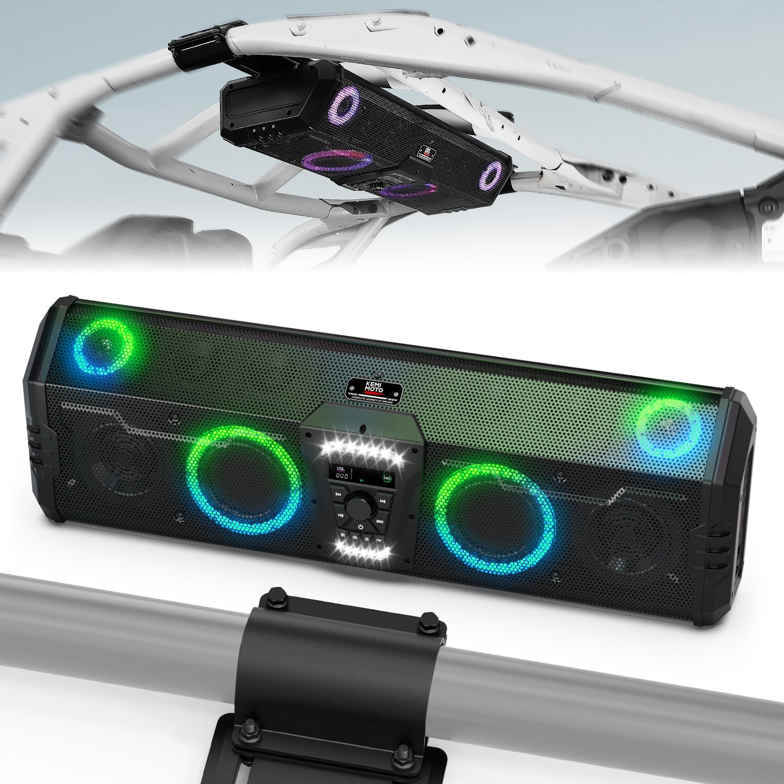 Sound Bar Speakers W/fm Radio Bt5.3 800w For X3 Rzr