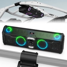 Midnight 90 UTV Audio System Sound Bar Speakers w/FM Radio BT5.3 800W for X3 RZR