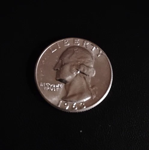 1963 P Washington Silver Quarter AU