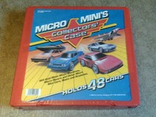 Vintage Lot of 47 Micro Machines Minis Cars Truck Boat Collectors Storage Case