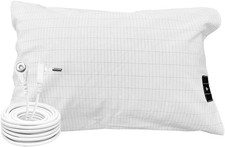 Grounding Pillowcase Queen, Grounding Pillow Case for Earth Connected with Si...