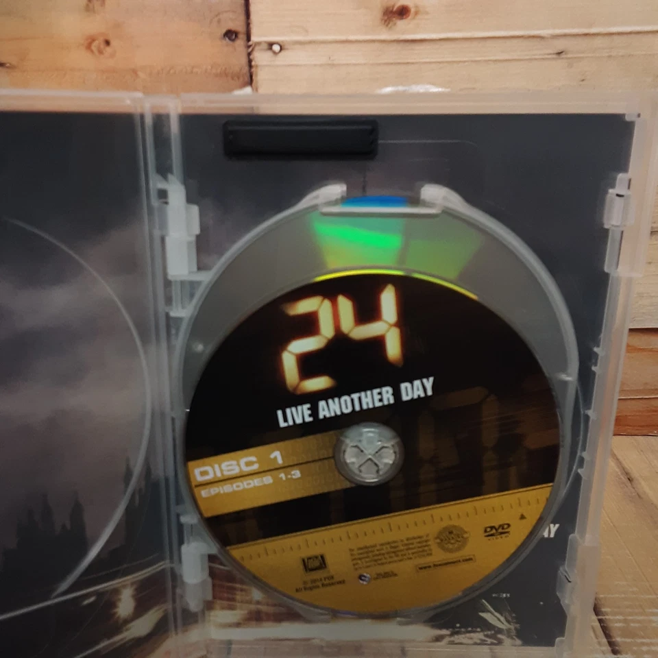 24 Live Another Day DVD Used Kiefer Sutherland Action Thriller TV - Image 4 of 4