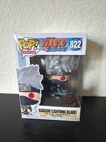 Funko Pop Naruto Shippuden Kakashi Lightning Blade #822 Special Edition New