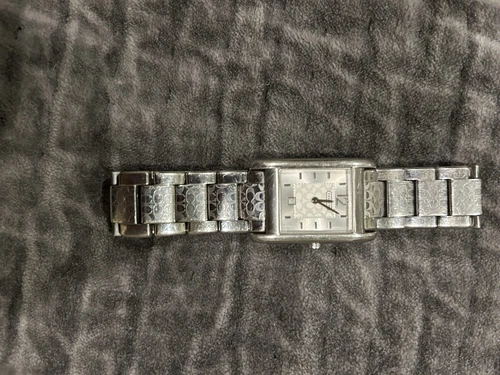 Orologio Coach Vintage Donna Firmato Data Usato Sconos Condizioni Così com'è