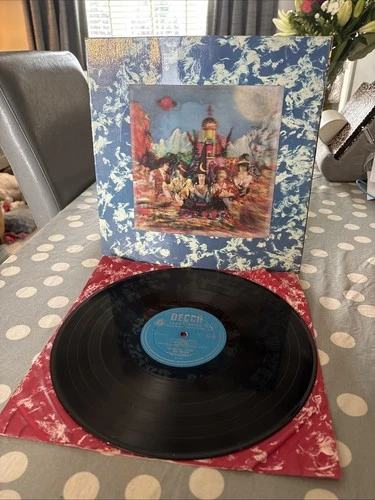 Rolling Stones LP Their Satanic Majesties UK Decca 1st UK Press Unboxed VG+/VG+!