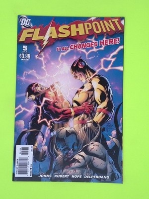 Flashpoint #5 2011 DC Comics 1st App Higher Grade Comic Book RY15-84