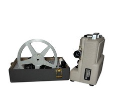 Vintage Eumig Wien Type P8 Projector With Original Case, Instructions & Lead