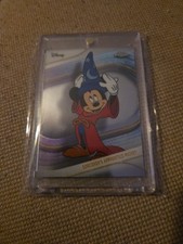 2025 topps chrome disney sorcerers apprentice Mickey