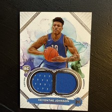 23-24 Motif Keyontae Johnson Dual Relic RC #MDR-9 /49