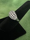 Ladies, Platinum Cocktail Ring 34 Round Diamonds 4k Value Beautiful Vintage