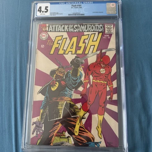 The Flash #181 *CGC Graded 4.5* (DC Comics August 1968)