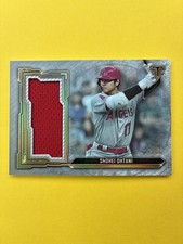 2020 Topps Triple Threads - Single Jumbo Relics Shohei Ohtani #SJR-SOH /36 (MEM)