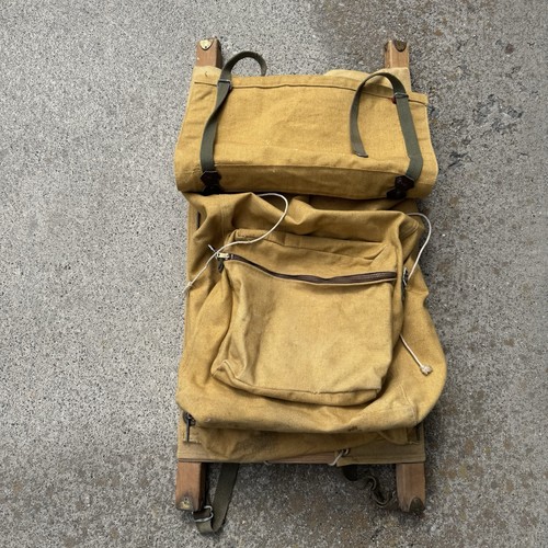 VTG Trapper Nelson Packboard Backpack Trager Seattle WA USA Wood Frame Canvas