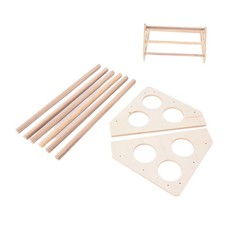 Handgefertigter H&uuml;hnerst&auml;nder Aus Holz F&uuml;r Kleine H&uuml;hner Geeignet F&uuml;r Gefl Jc1Z