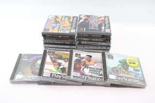 Playstation 1 Games Inc Oddworld Acecombat 3 Actua Soccer 2 Job Lot