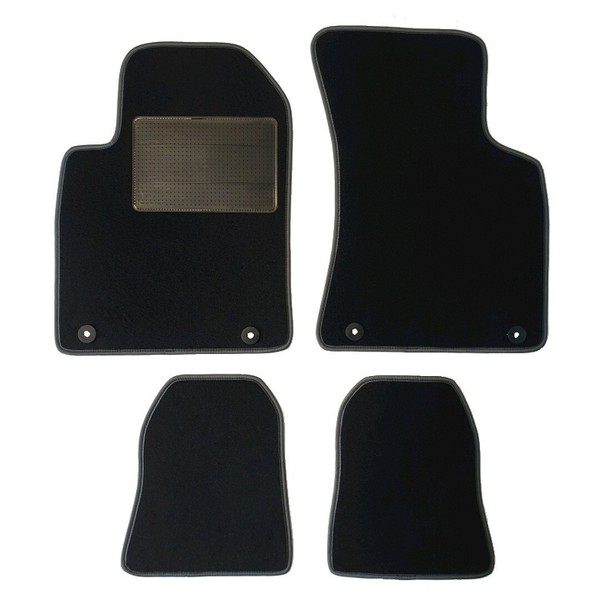 FußMatten Set Autoteppiche FüR Audi TT (8N) Ab 1998 Bis 2006, Schwarz-image