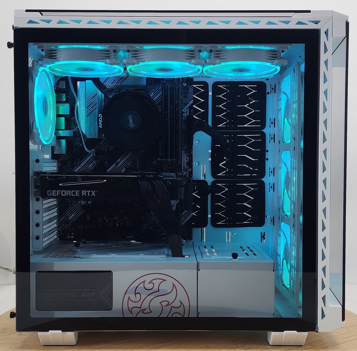 Gaming PC Ryzen 5 5500 16GB RAM 500GB SSD RTX 3060 Ti 8GB Windows