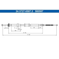 ATE 24.3727-0587.2 Bremsseil