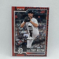 Troy Melton 2026 Topps  Series 1 Team Color Border #212