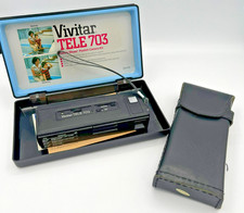 Vintage Vivitar Tele 703 Point  Shoot Pocket Camera Kit. Untested.