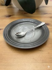 Le Creuset Stoneware 22cm Salad / Dessert Plate - Flint Grey - NEW