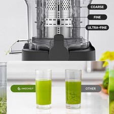 Cold Press Juicer, 5.4" Juicer Machines with Large Feed Chute for Whole Fruit...