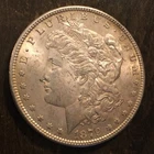 1879-S Morgan Silver Dollar, Uncirculated 90% Silver (F259) FREE SHIPPING