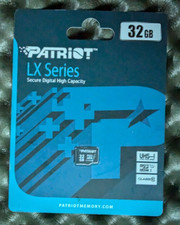Patriot LX Series Micro SD Flash Memory Card 32GB