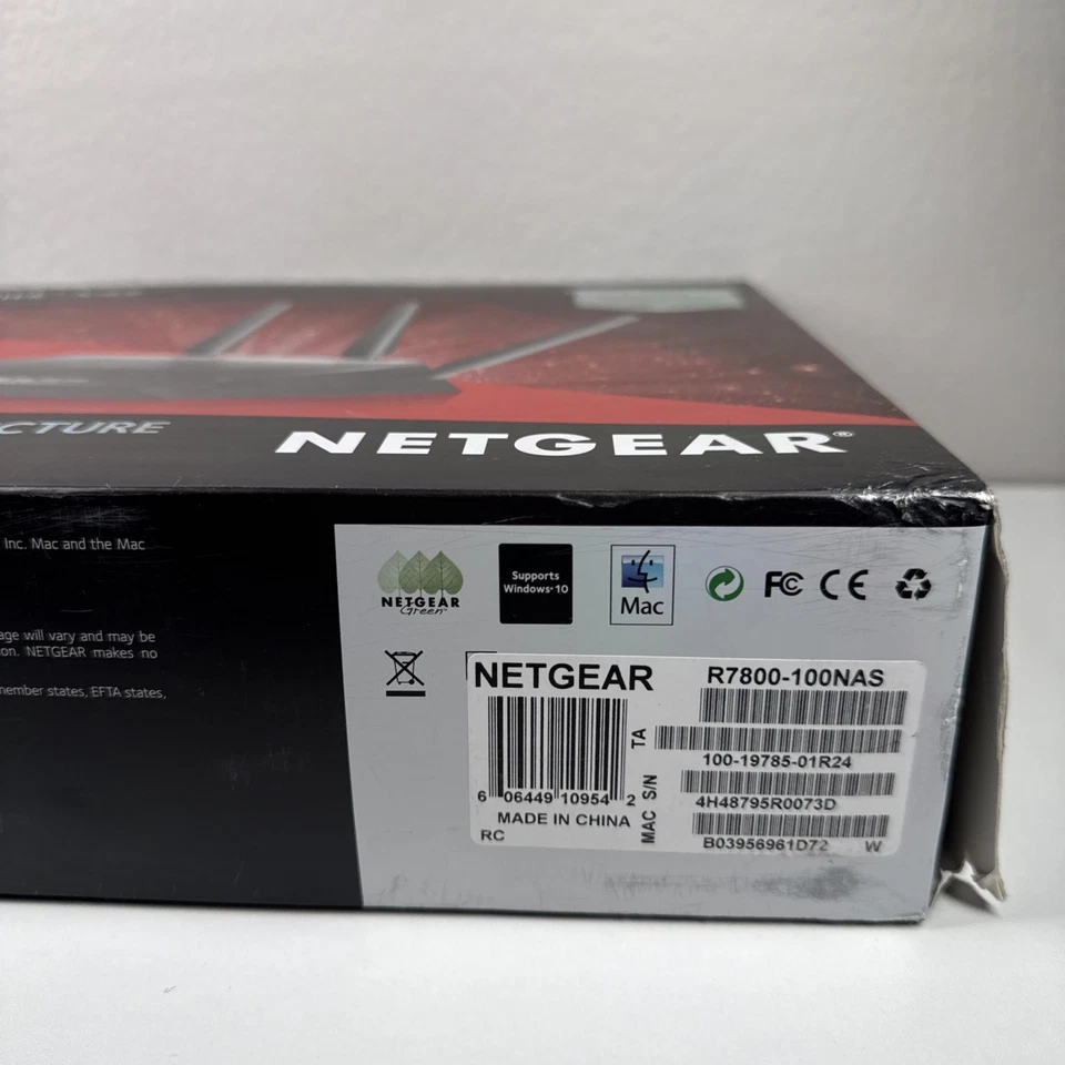 NETGEAR Nighthawk X4S AC2600 Model R7800 DualBand WIFI Router Sealed Inside READ - Image 4 of 4