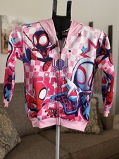 Character Zippered Hoodie Girls Sz 8 130 EU New With Tags