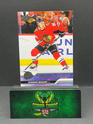 2023-24 Upper Deck Series 2 Young Guns Connor Bedard #451 Silver Outburst