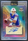2023 Wild Card 7 Studs Josh Allen Left Diamond Sparkles Rainbow Auto #1/1 Jets