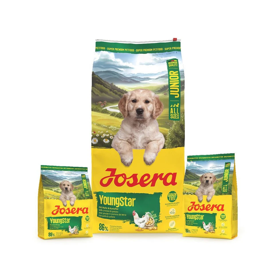 2 x 12,5 kg  Josera A/S Junior YoungStar Welpenfutter Trockenfutter Hund - Bild 2 von 4