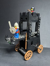 Lego 6061 Siege Tower Legoland Castle System 100% Complete w/ Box & Instructions