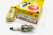 10 Plugs Of Ngk V-power Spark Plugs Bkr6e-112756