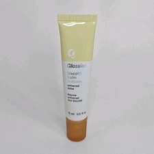 Glossier Balm Dotcom Biscotti Universal Salve 15ml Limited Edition Lip NWOB New 