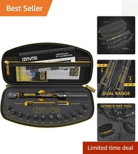 Luxury 15-Piece Bike Torque Wrench Kit - Precision 2~26 Nm with 72-Tooth Gear