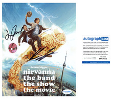 Matt Johnson Jay McCarrol signed "NIRVANNA THE BAND SHOW MOVIE" 8x10 Photo h COA