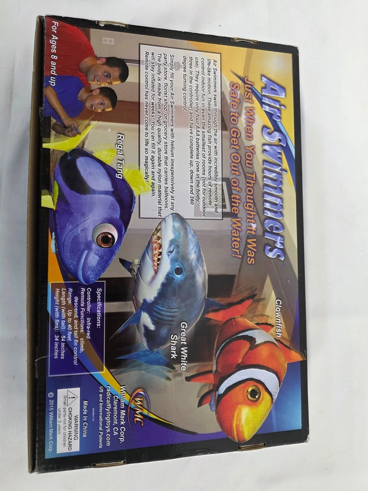 Air Swimmers Remote Control Flying Shark Swims - Image 3 of 4