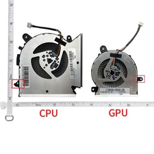 CPU GPU Cooling Fan For MSI 9SEXR MS-16R1 MS-16R2 MS-16R3 MS-16R5 MS-16W1 WF65