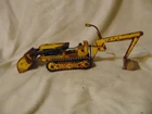 VINTAGE 60'S 70'S TONKA T-6 CRAWLER TRENCHER BACKHOE LOADER DIRTY RUSTY WORN
